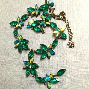 Statement emerald set, vintage